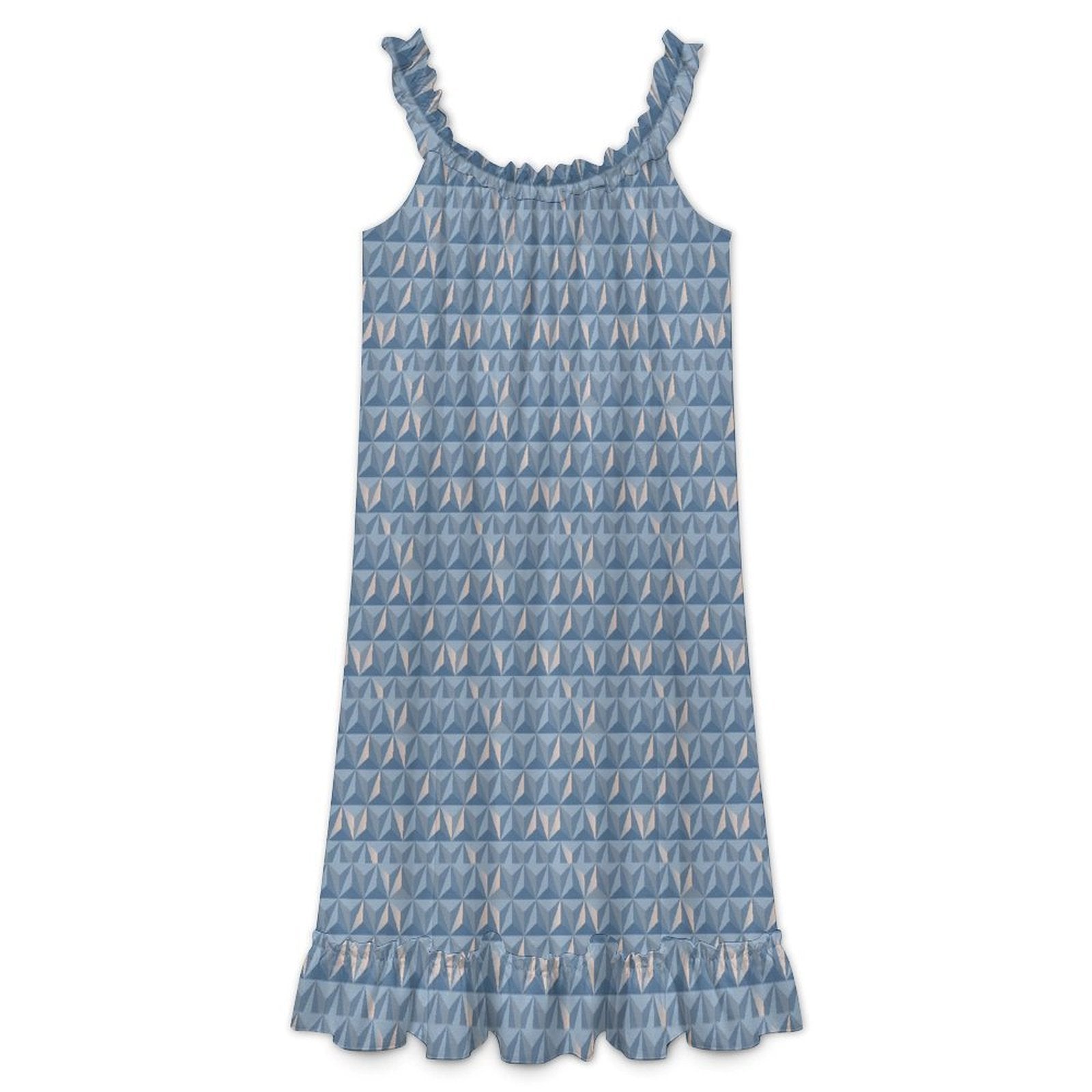 Women's Ruffled Strap Dress - Ambrie