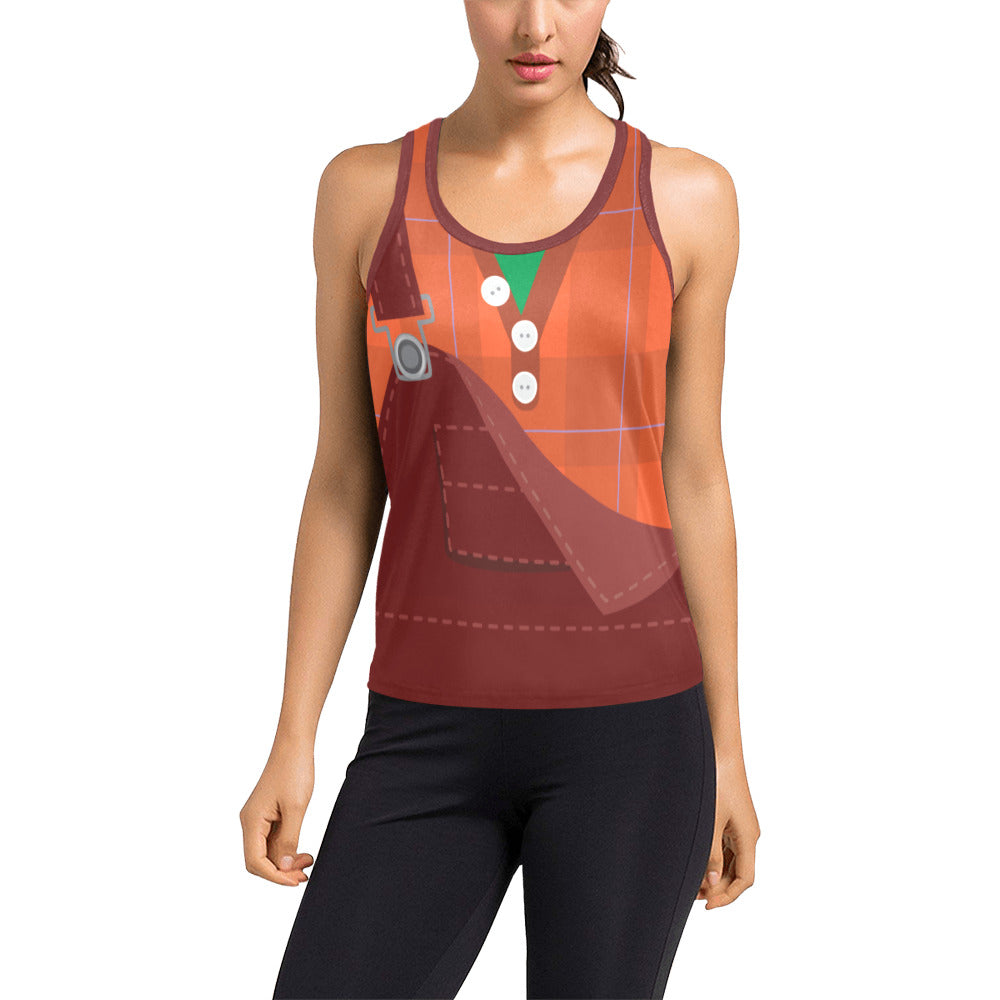 Wreck It Ralph Women's Racerback Tank Top