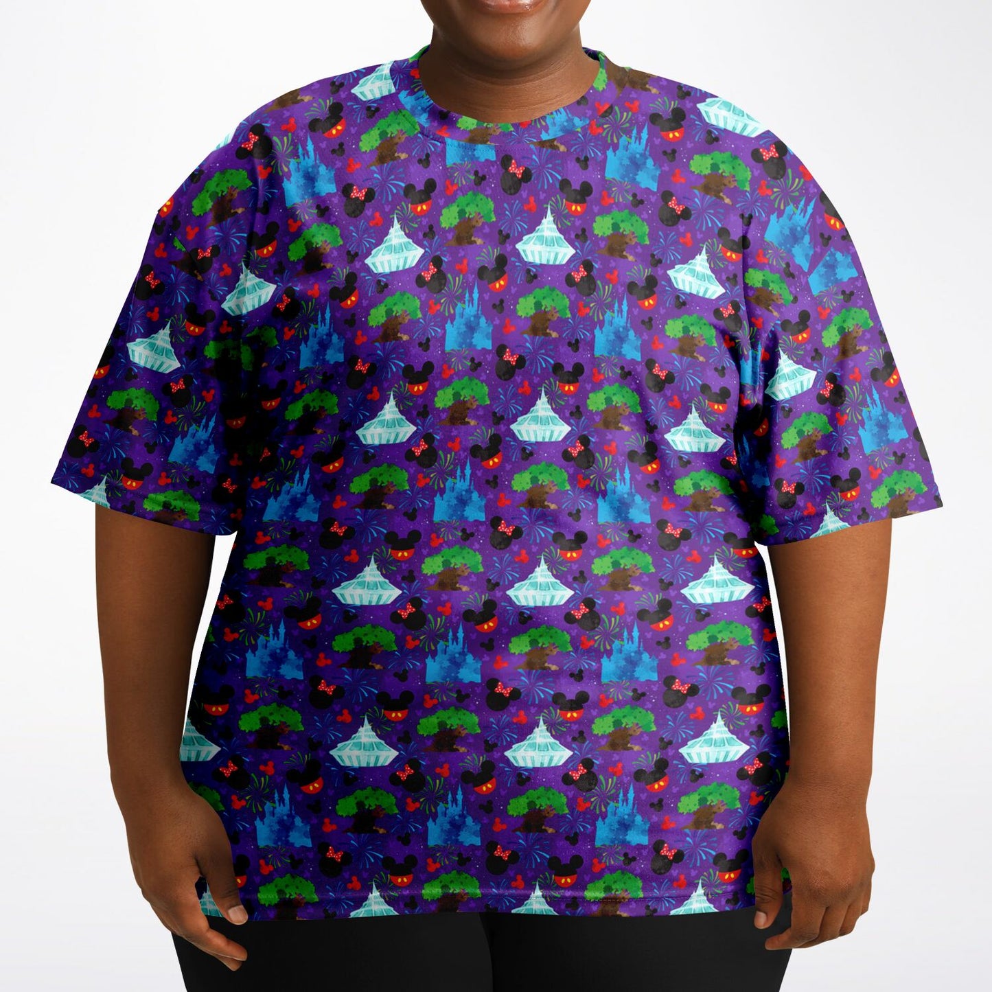 Park Hopper Fireworks Unisex Plus-size T-Shirt