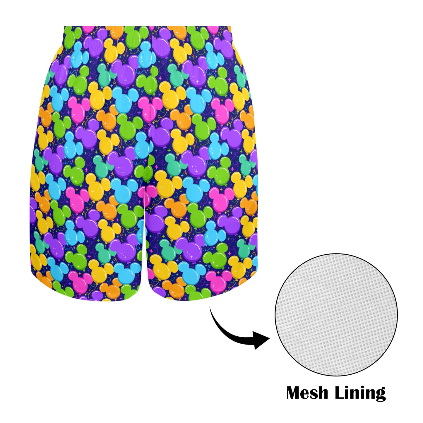 Park Balloons Men's Swim Trunks Swimsuit