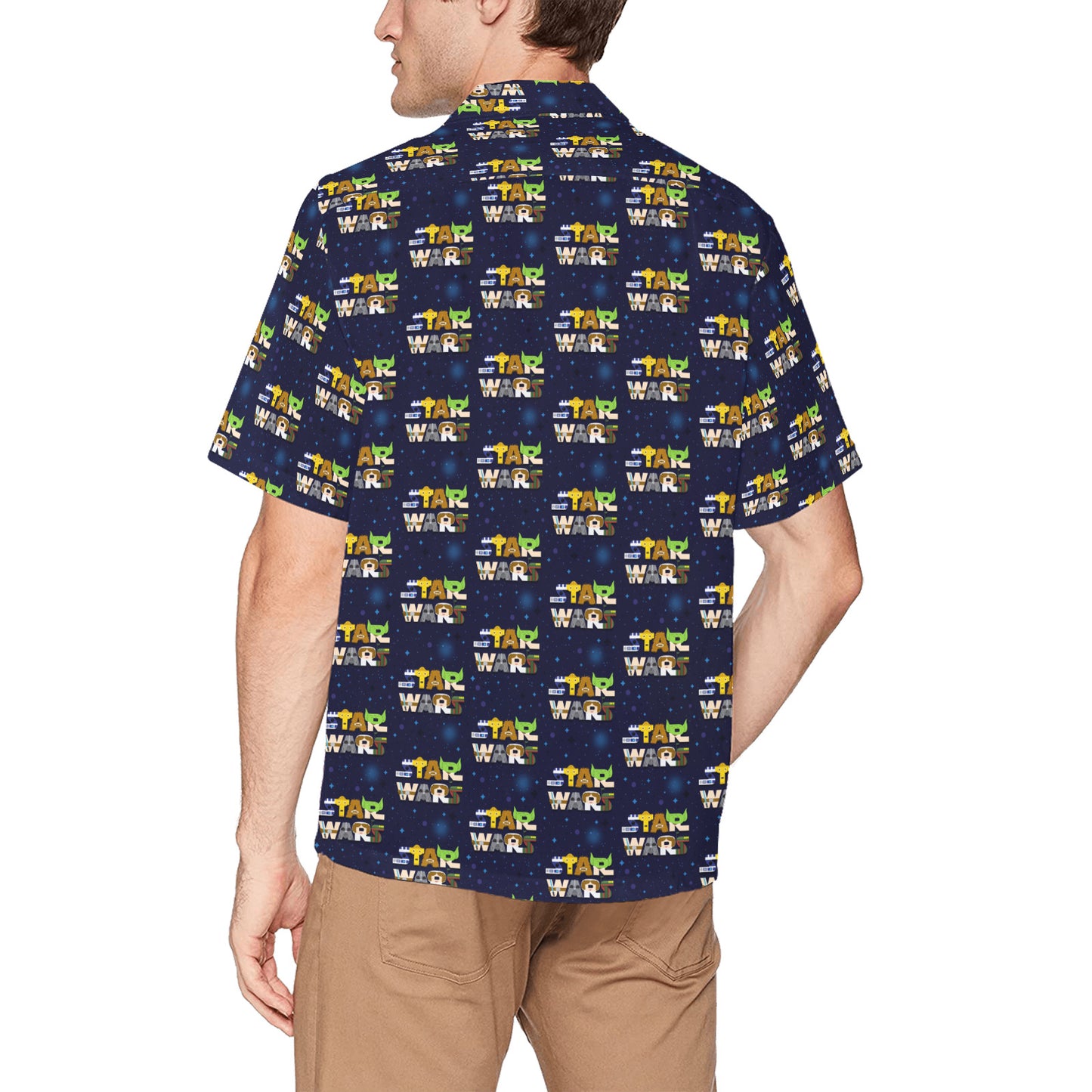 Star Wars Hawaiian Shirt With Chest Pocket