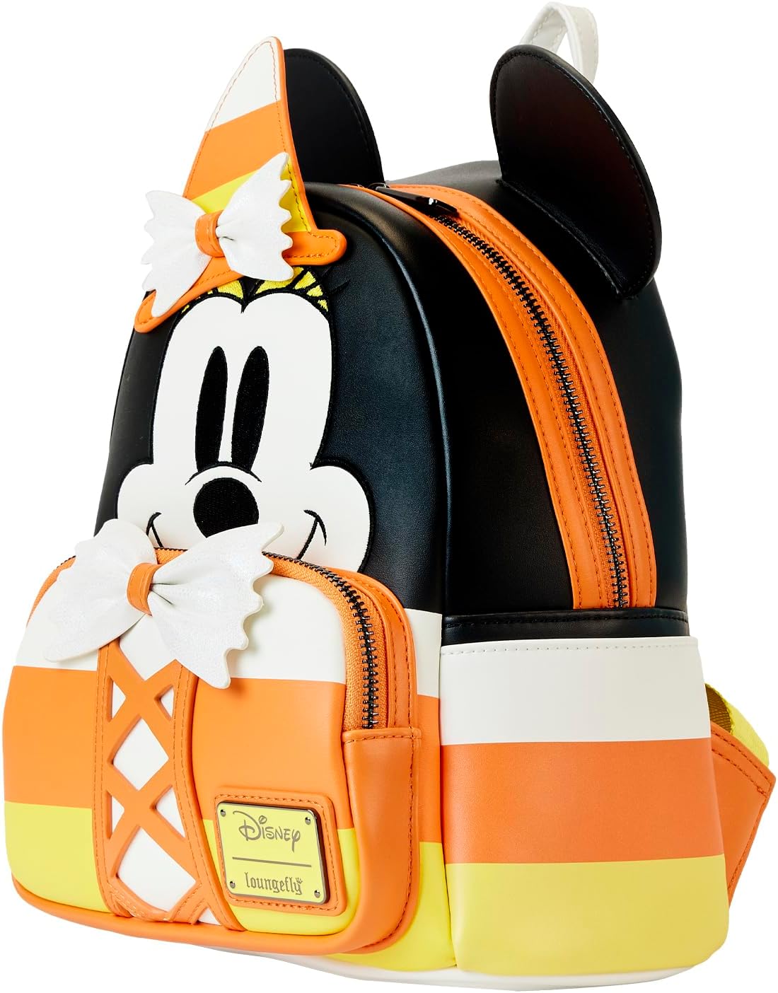 Loungefly Disney Candy Corn Minnie Cosplay Mini Backpack Glow in The Dark
