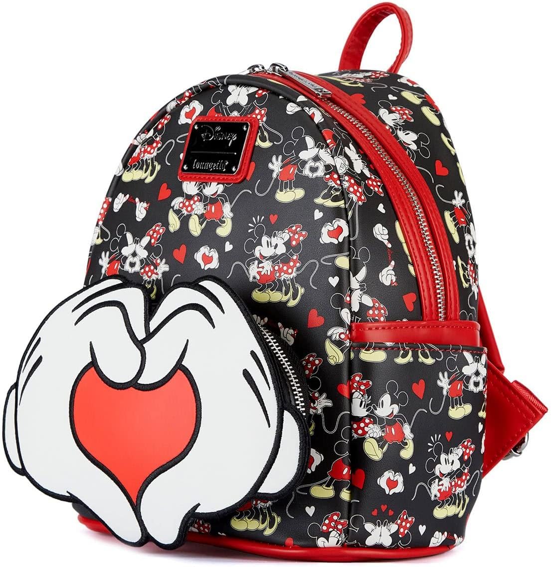 MickeyMinnie Heart Hands Mini Backpack