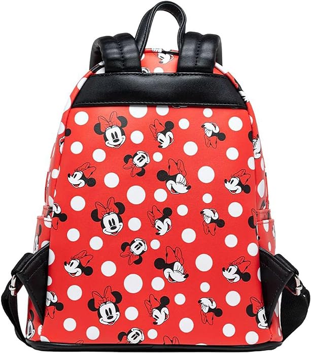 Disney Minnie Mouse Polka Dot Red Mini Backpack