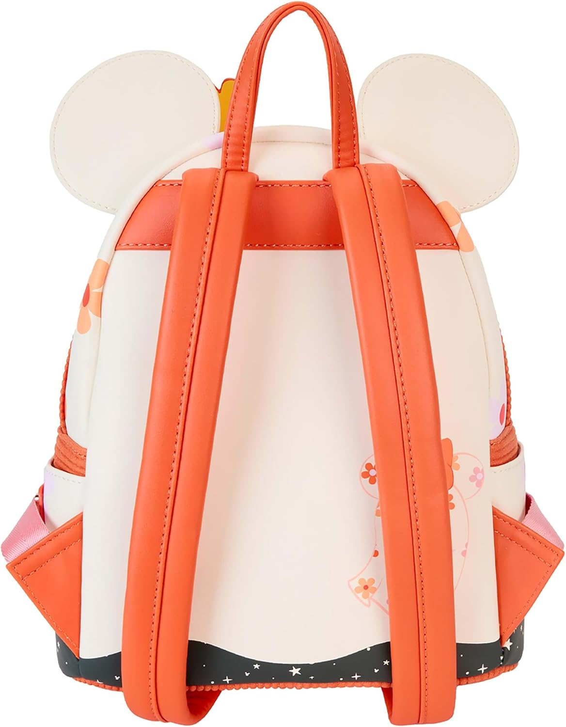 Loungefly Disney Minnie Mouse Floral Ghost Light Up Glow Mini Backpack