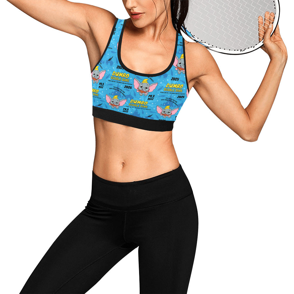 Disneyland Dumbo Double Dare Women's Sports Bra