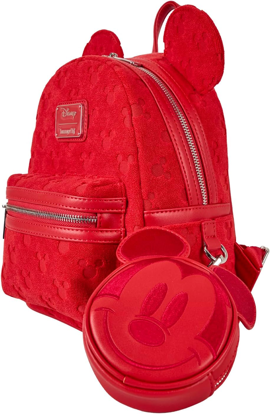 Loungefly Disney Mickey Ears Burnout Mini Backpack