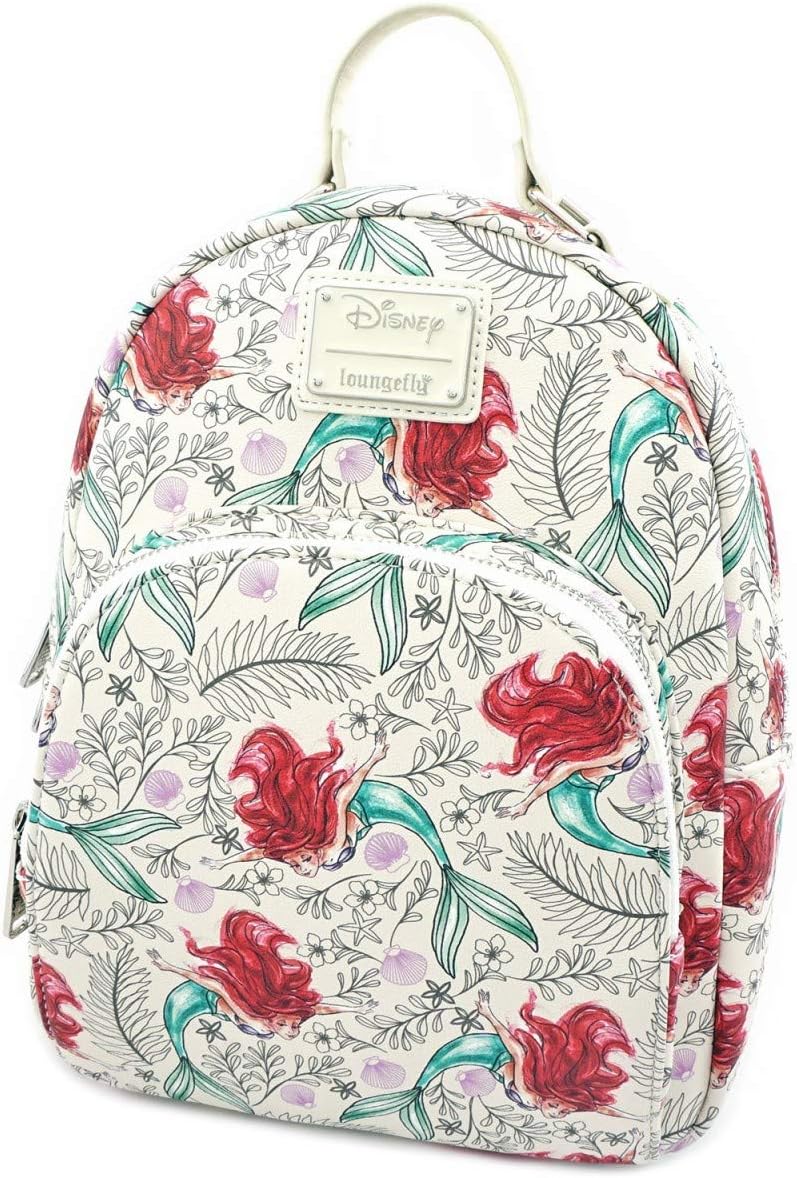 Disney The Little Mermaid Ariel Allover-Print Mini Backpack