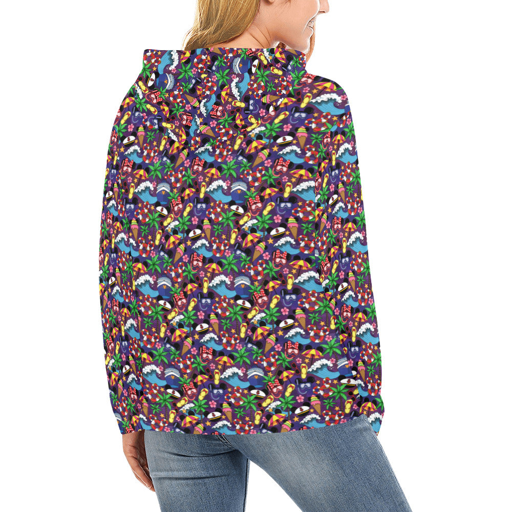 Mickey And Minnie Cruise Hoodie for Women