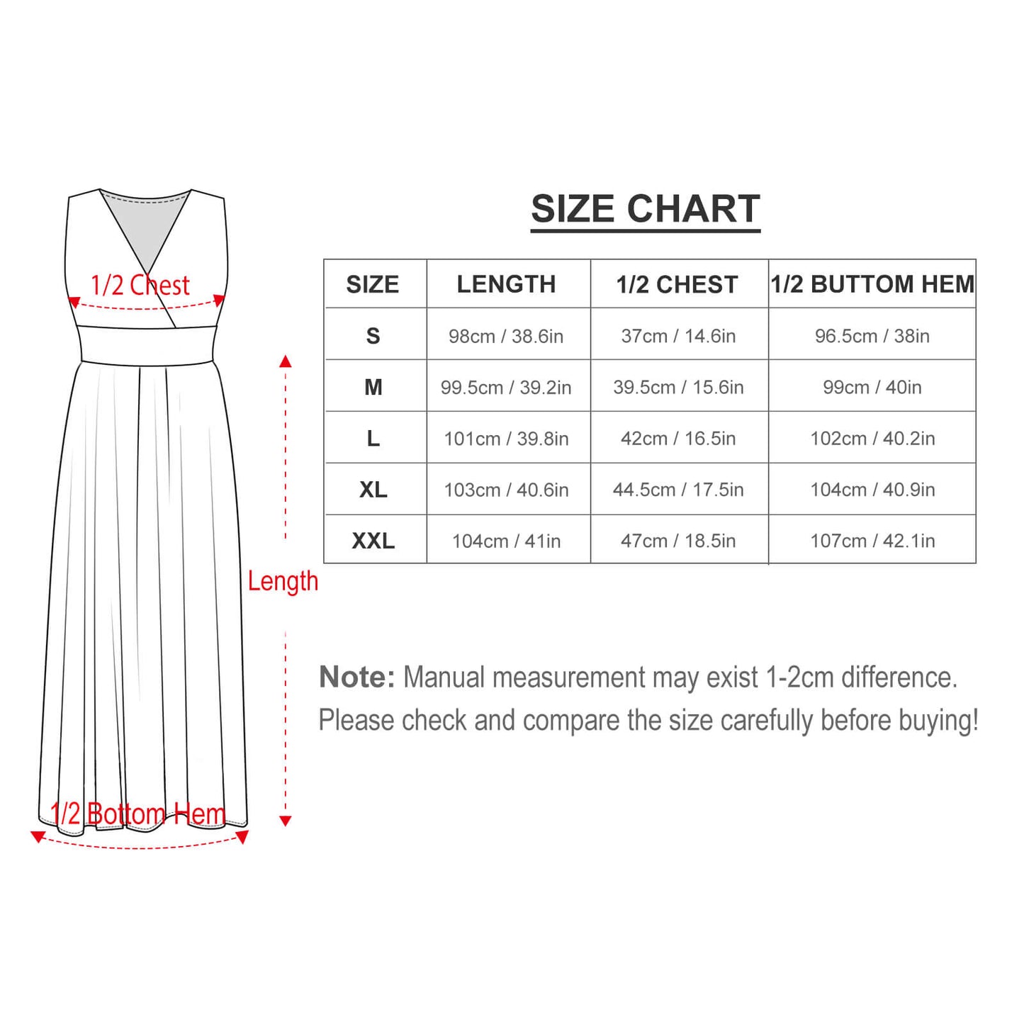 2024 Women's Long Sleeveless Dress