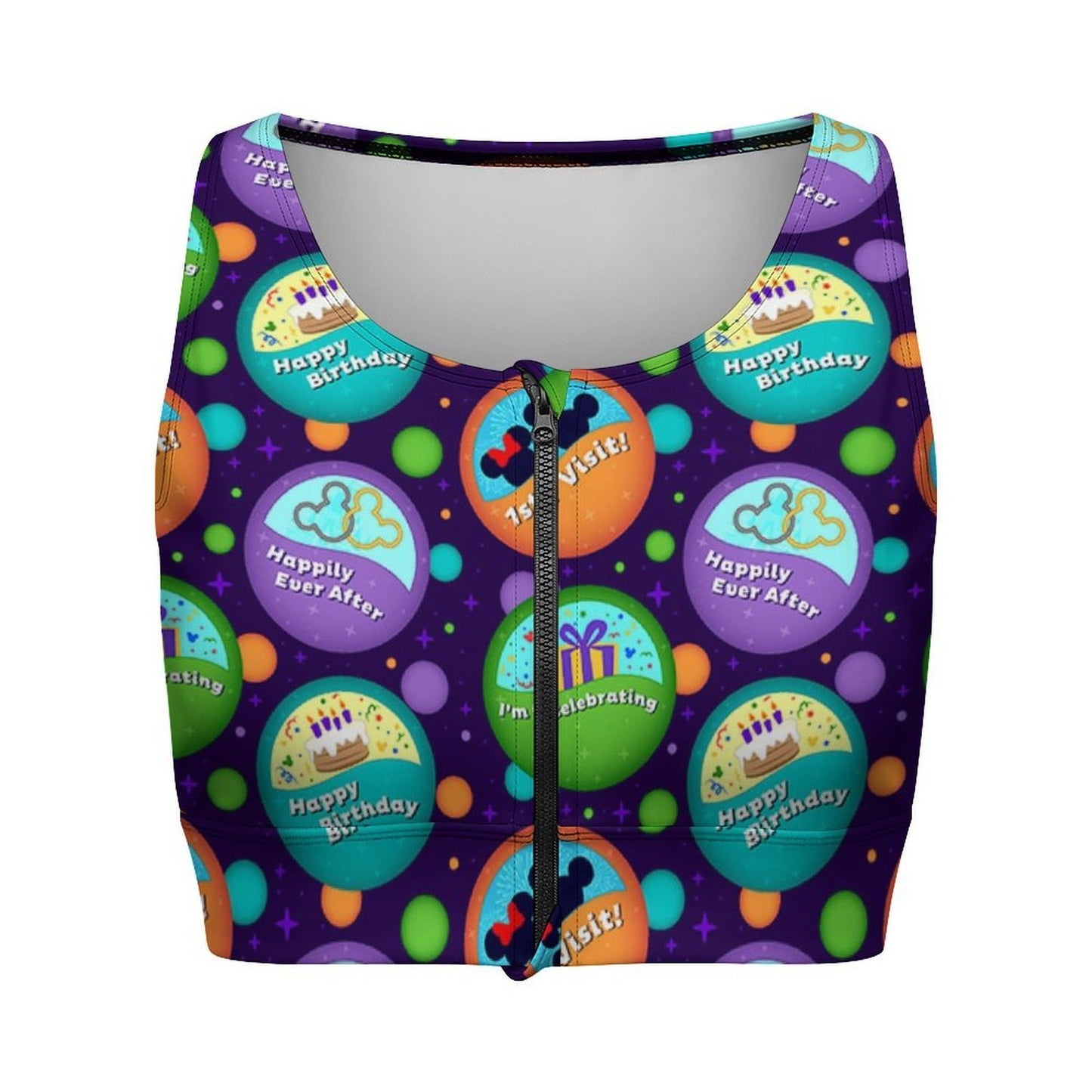 Button Collector Women's Yoga Zipper Vest - Ambrie