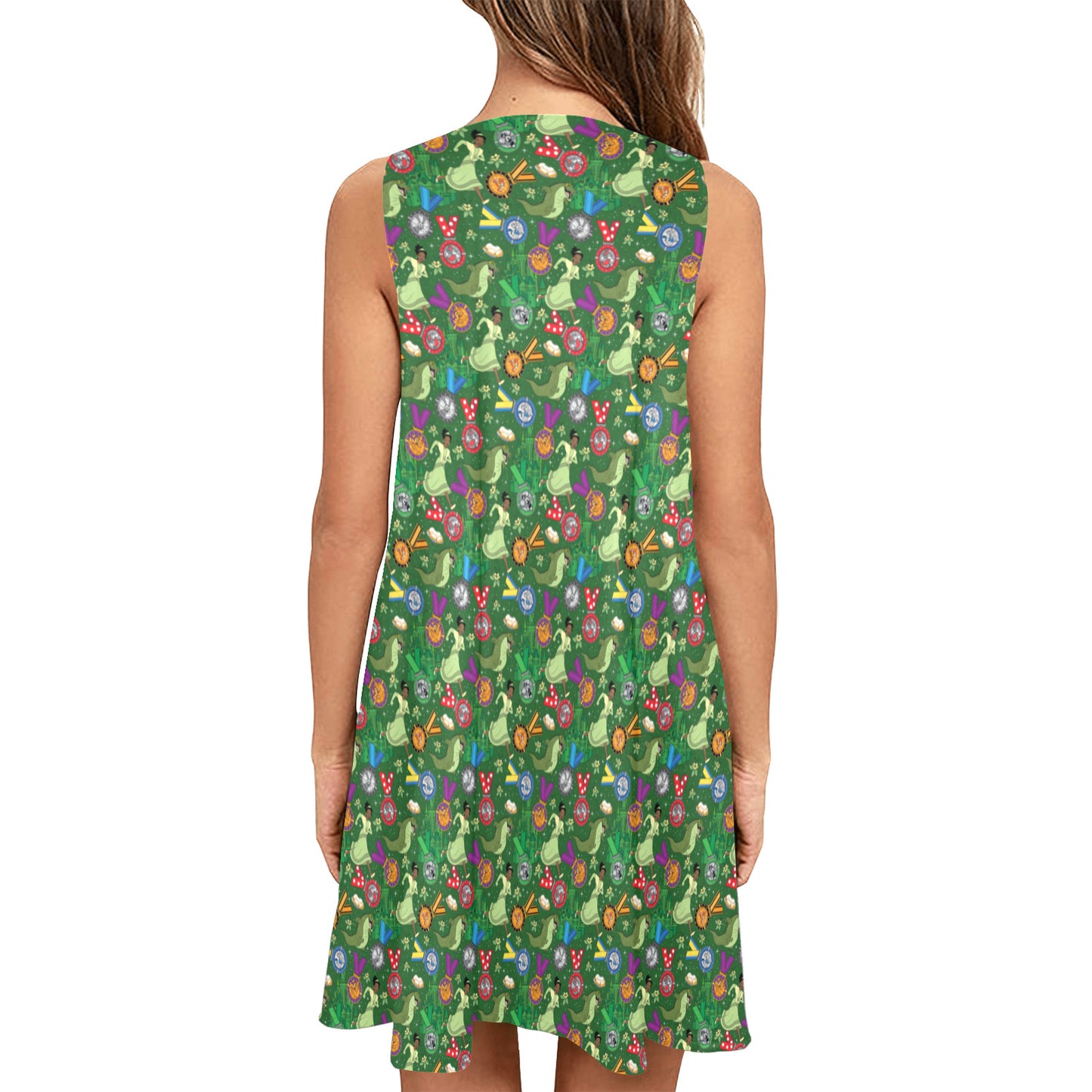 Tiana Wine And Dine Race Sleeveless A-Line Pocket Dress