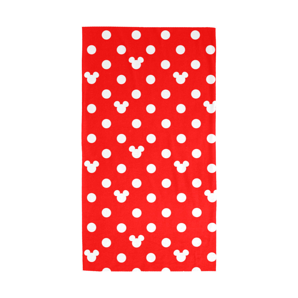 Red With White Mickey Polka Dots Multifunctional Headwear (Pack of 3)