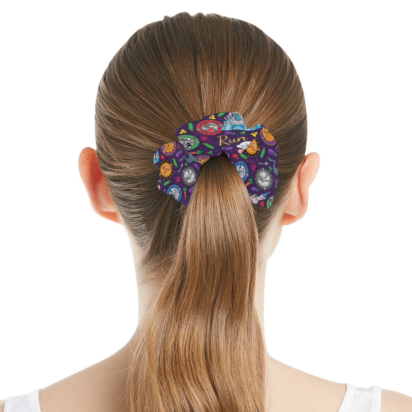 Ratatouille Wine And Dine Race Hair Scrunchie