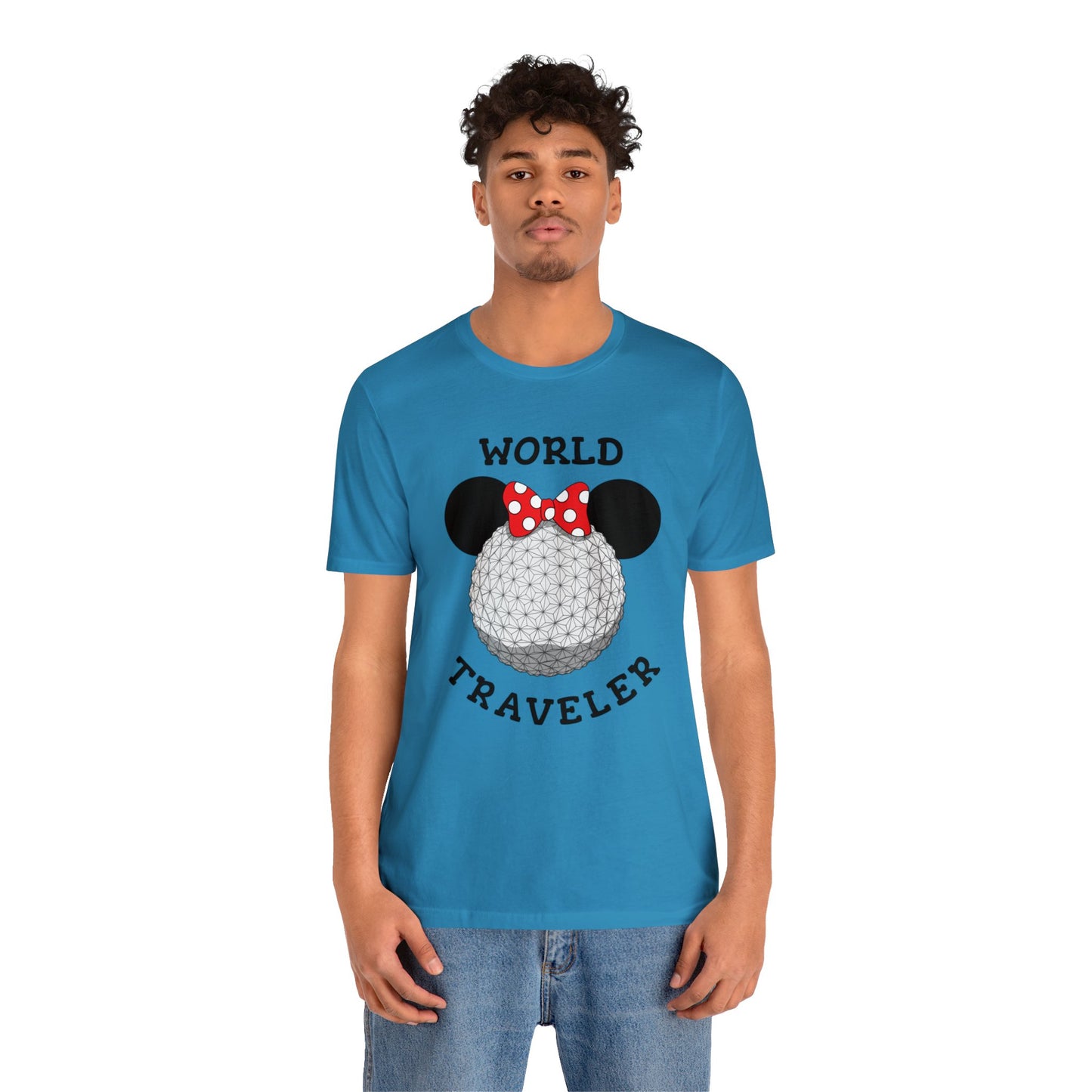 World Traveler Bow Unisex Graphic Tee