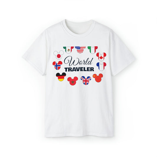 World Traveler Unisex Graphic Tee