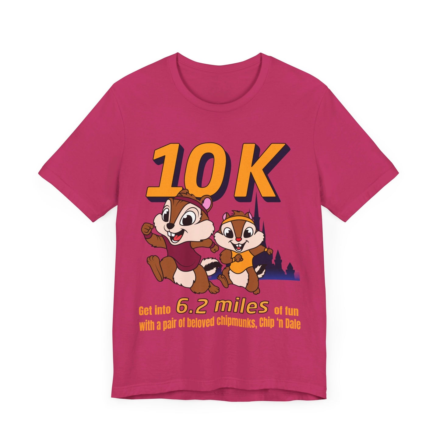 Chip And Dale 10K Unisex Graphic Tee