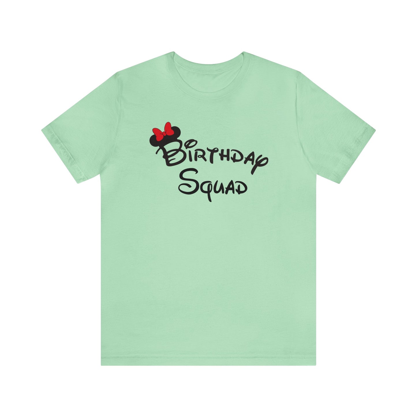 Birthday Squad Unisex Graphic  Tee
