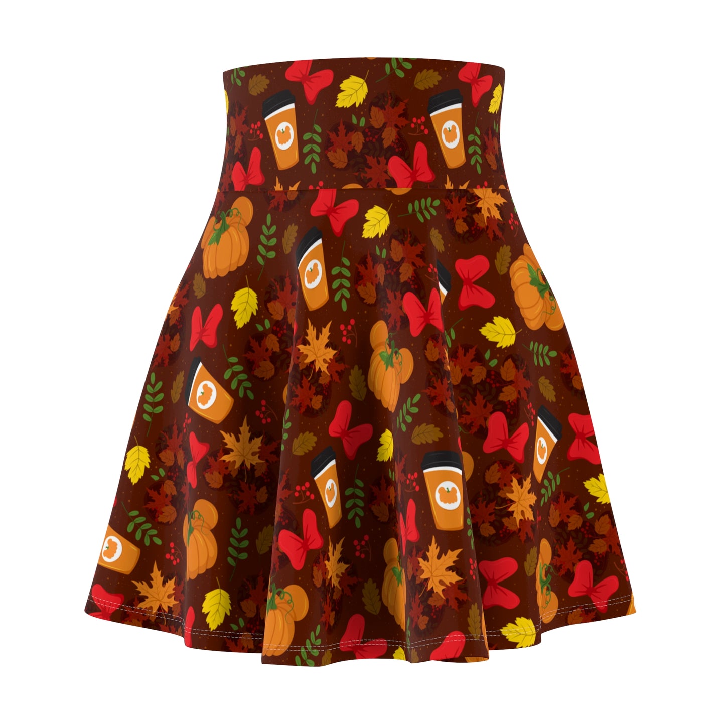 Fall Pumpkins Women's Skater Skirt