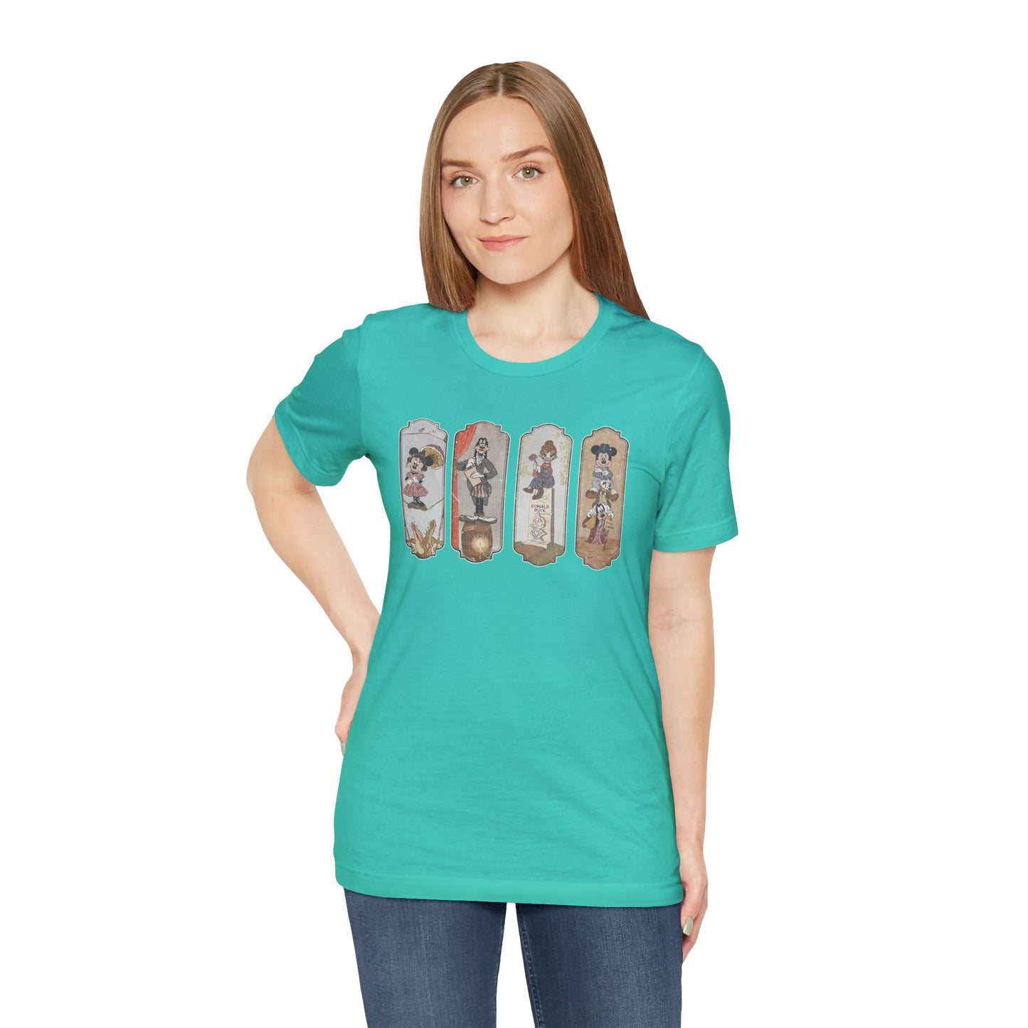 Haunted Mansion Mickey Unisex Graphic Tee - Multiple Colors