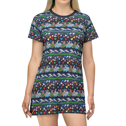 Park Hopper Line T-Shirt Dress