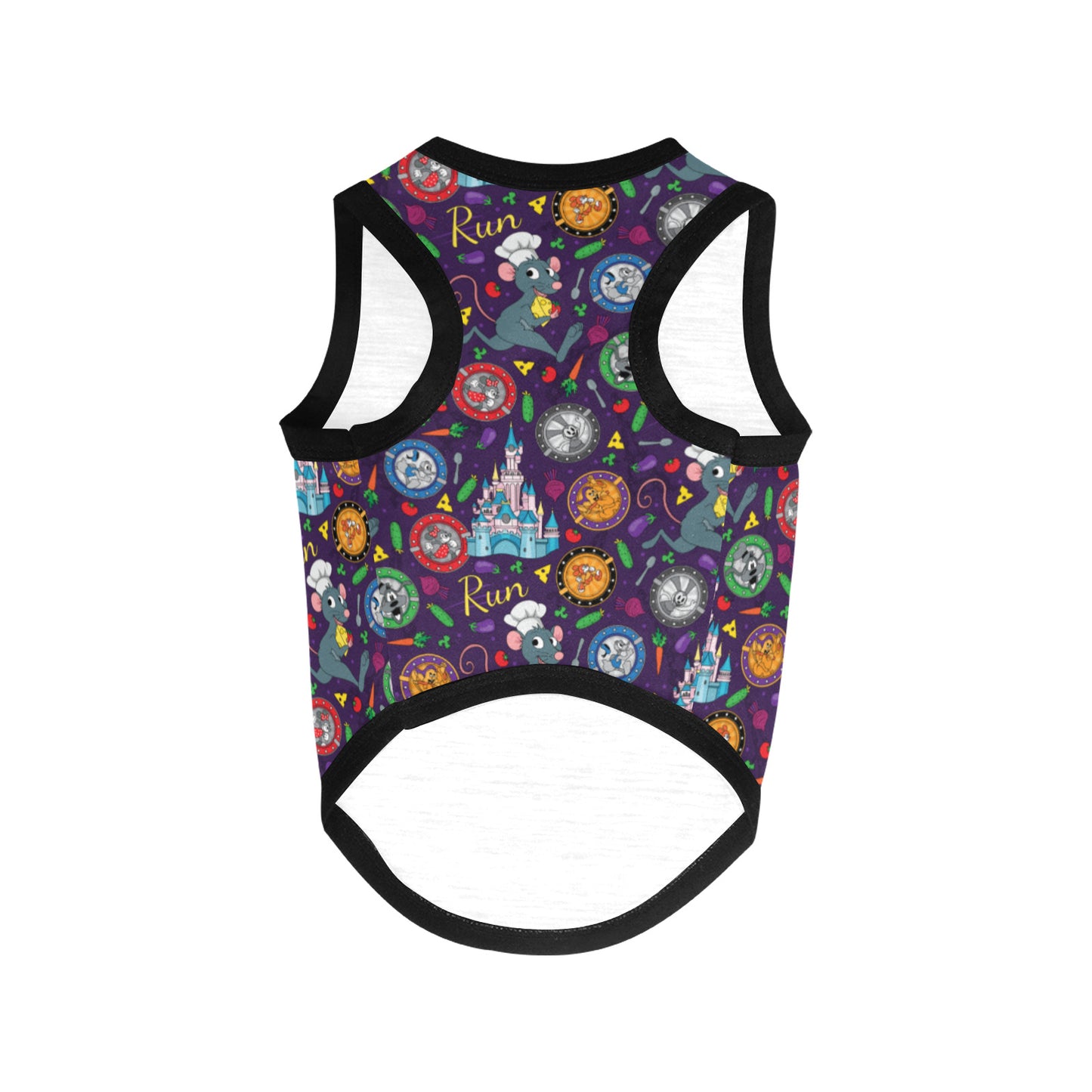 Ratatouille Wine And Dine Race Pet Tank Top