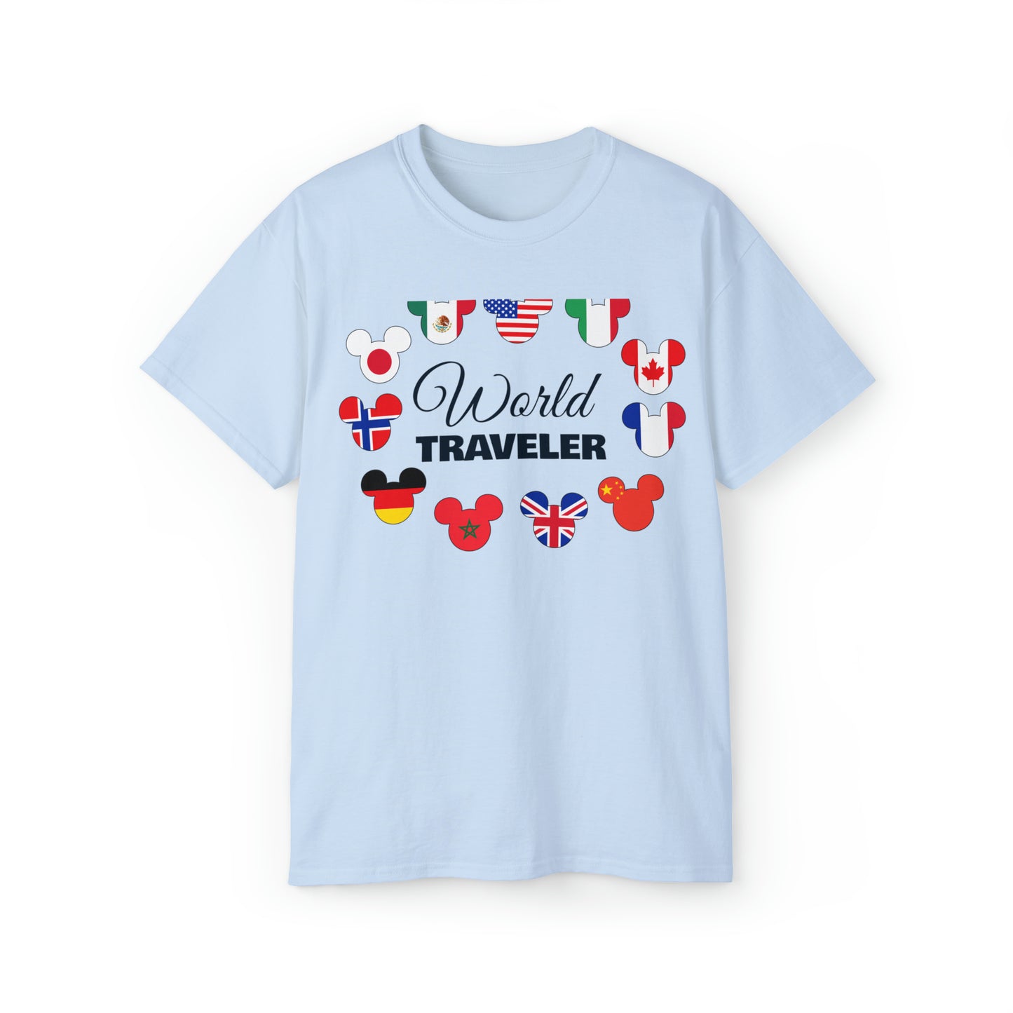 World Traveler Unisex Graphic Tee