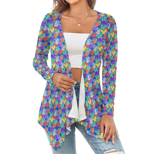 Balloon Collector Women's Short Cardigan