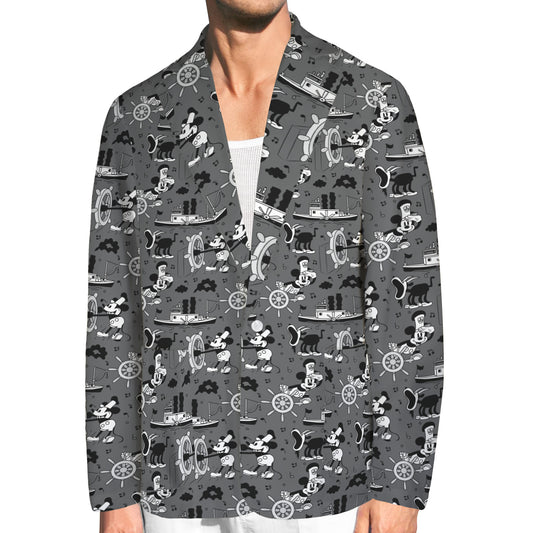 Steamboat Mickey Men's Blazer Jacket