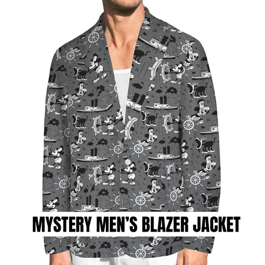 Mystery Men's Blazer Jacket - Ambrie