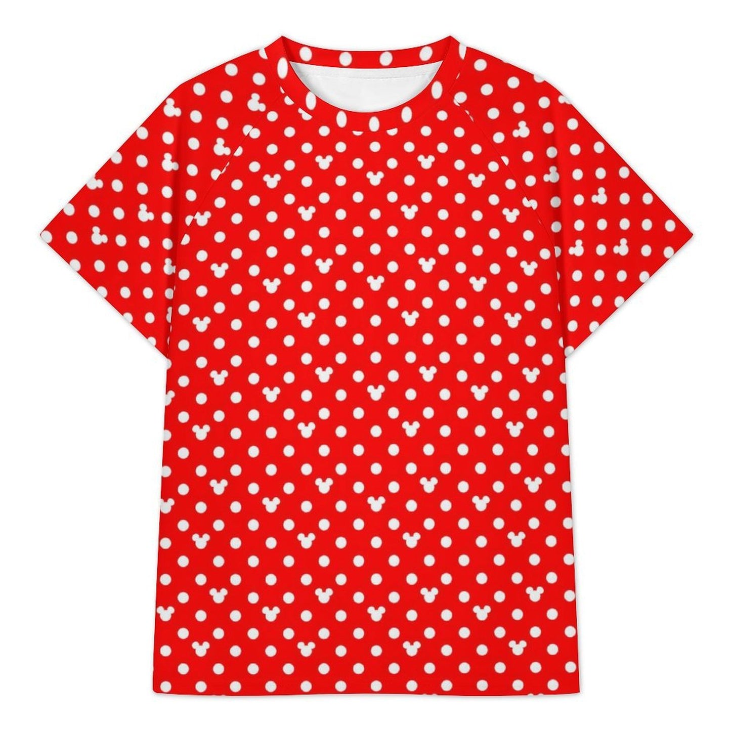 Women's All Over Print Raglan T-Shirt - Ambrie