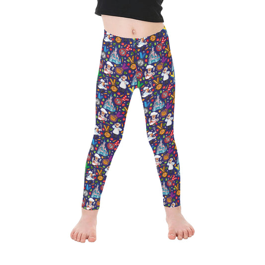 Muppets Chef Wine And Dine Race Kid's Leggings