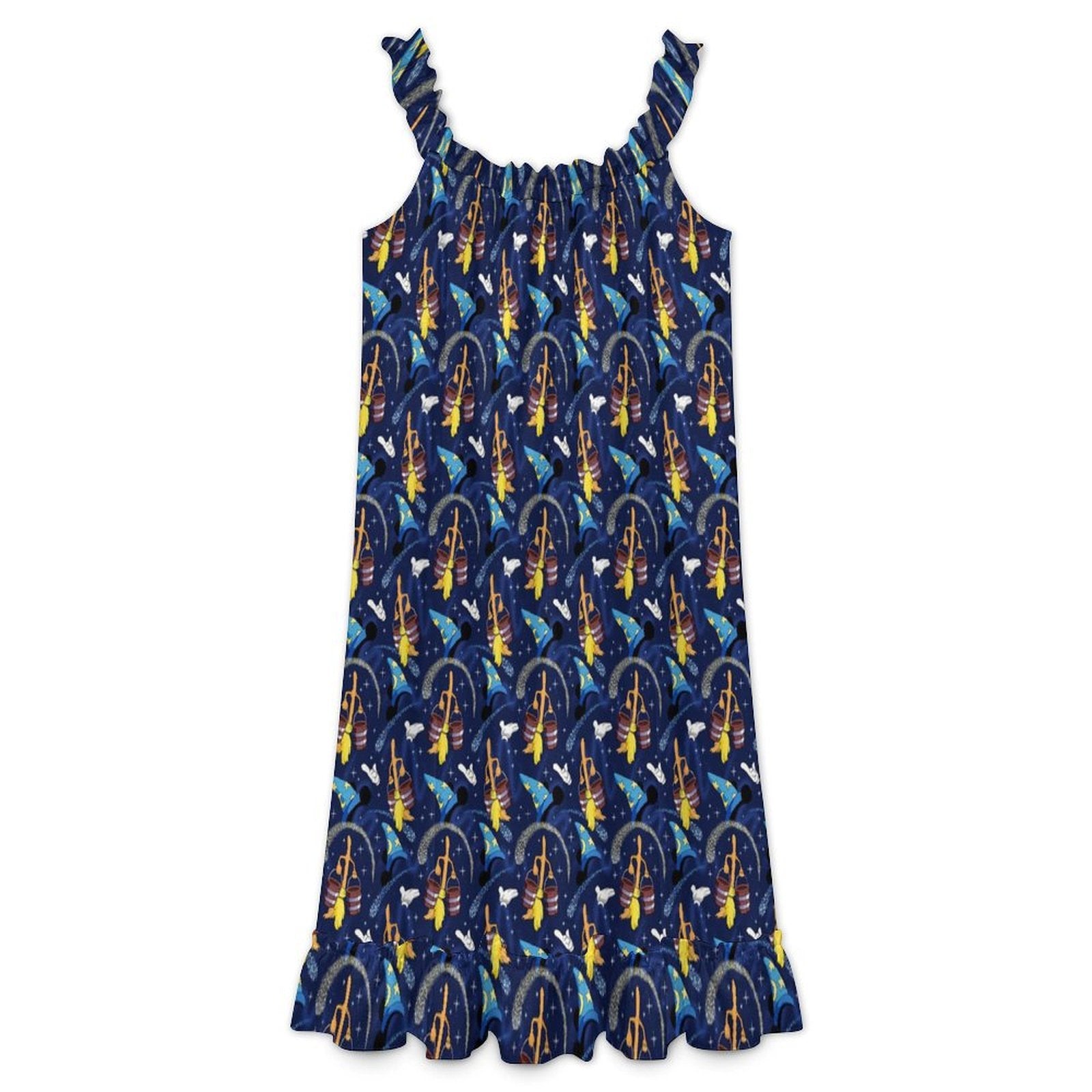 Women's Ruffled Strap Dress - Ambrie