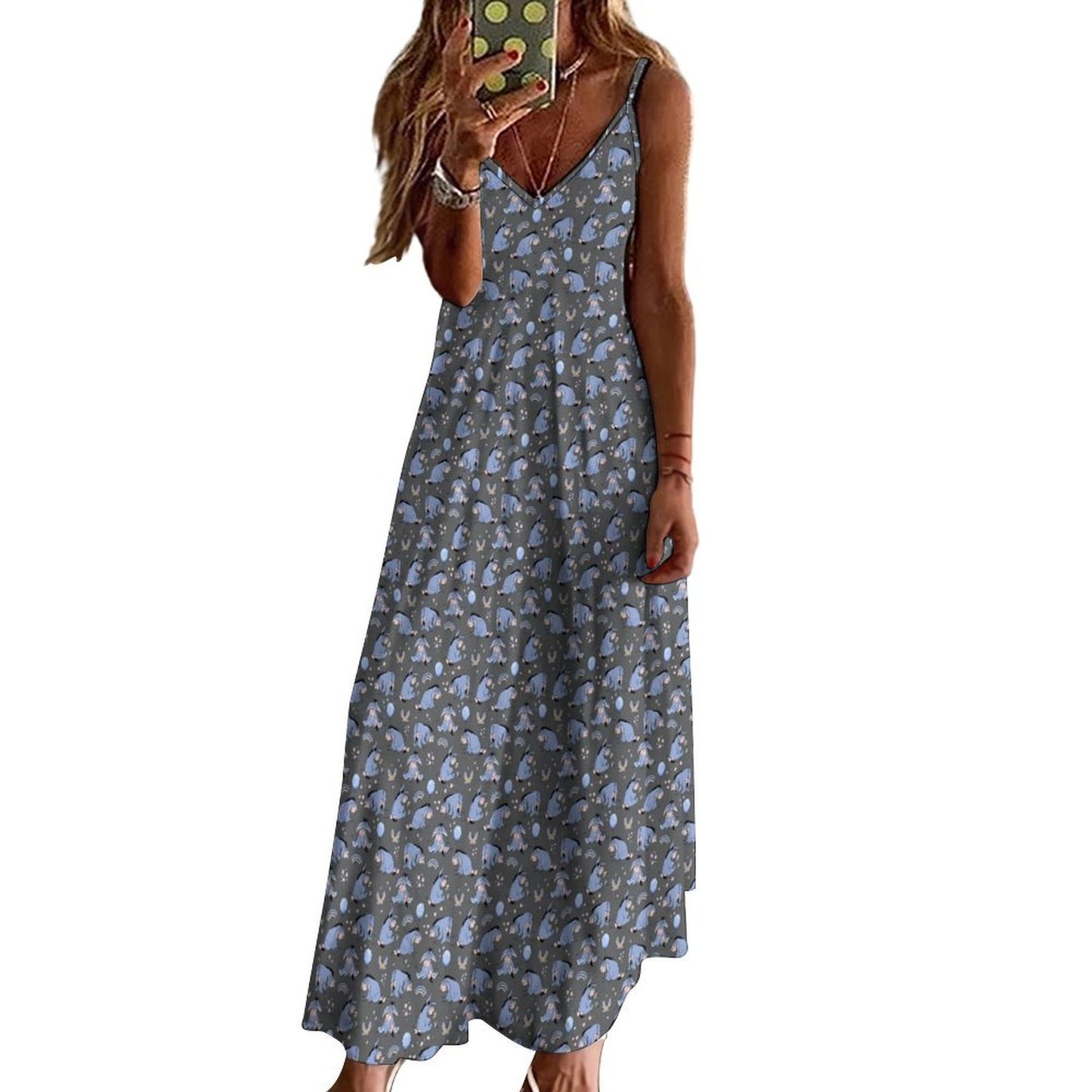 Thanks For Noticing Me Women's Summer Slip Long Dress