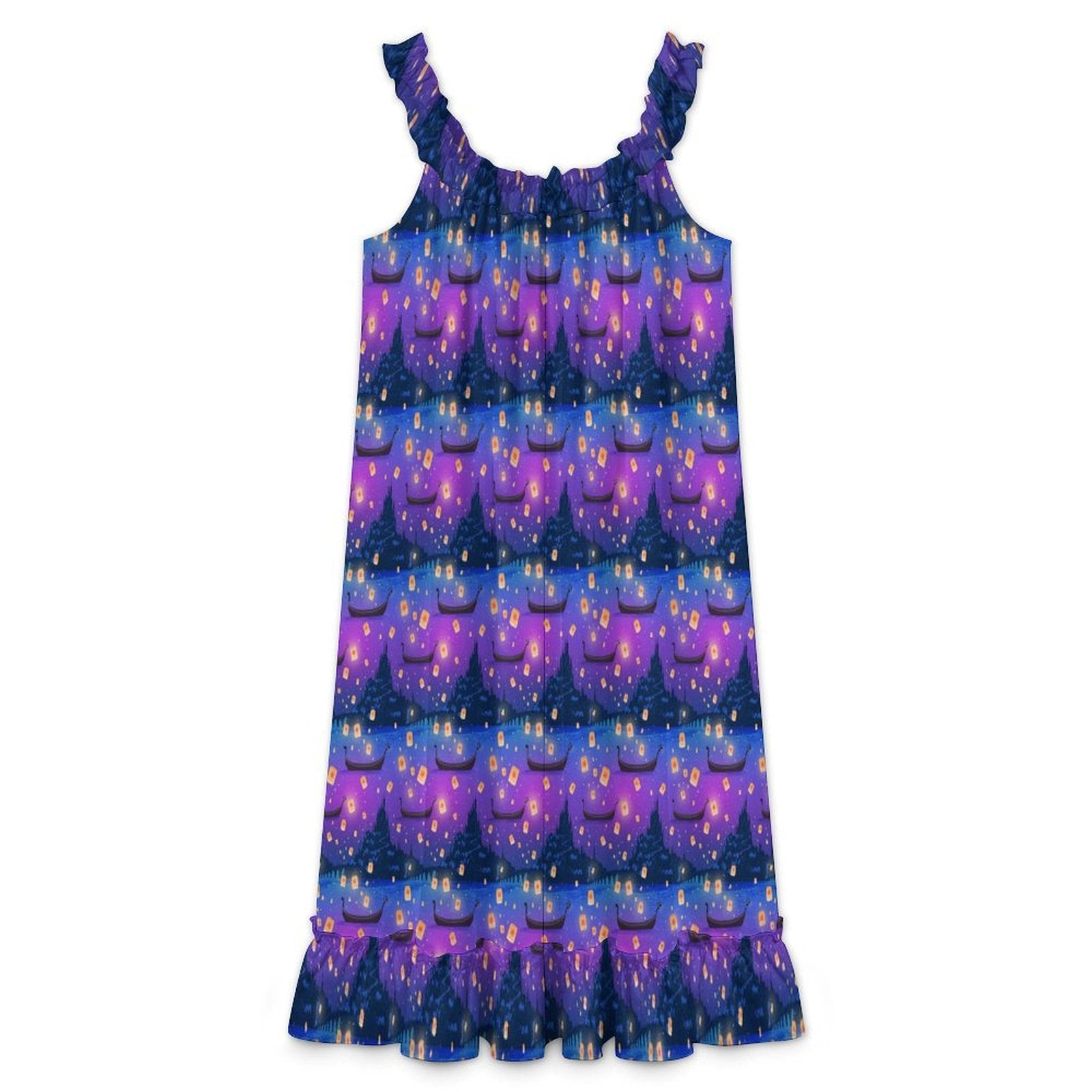 Women's Ruffled Strap Dress - Ambrie