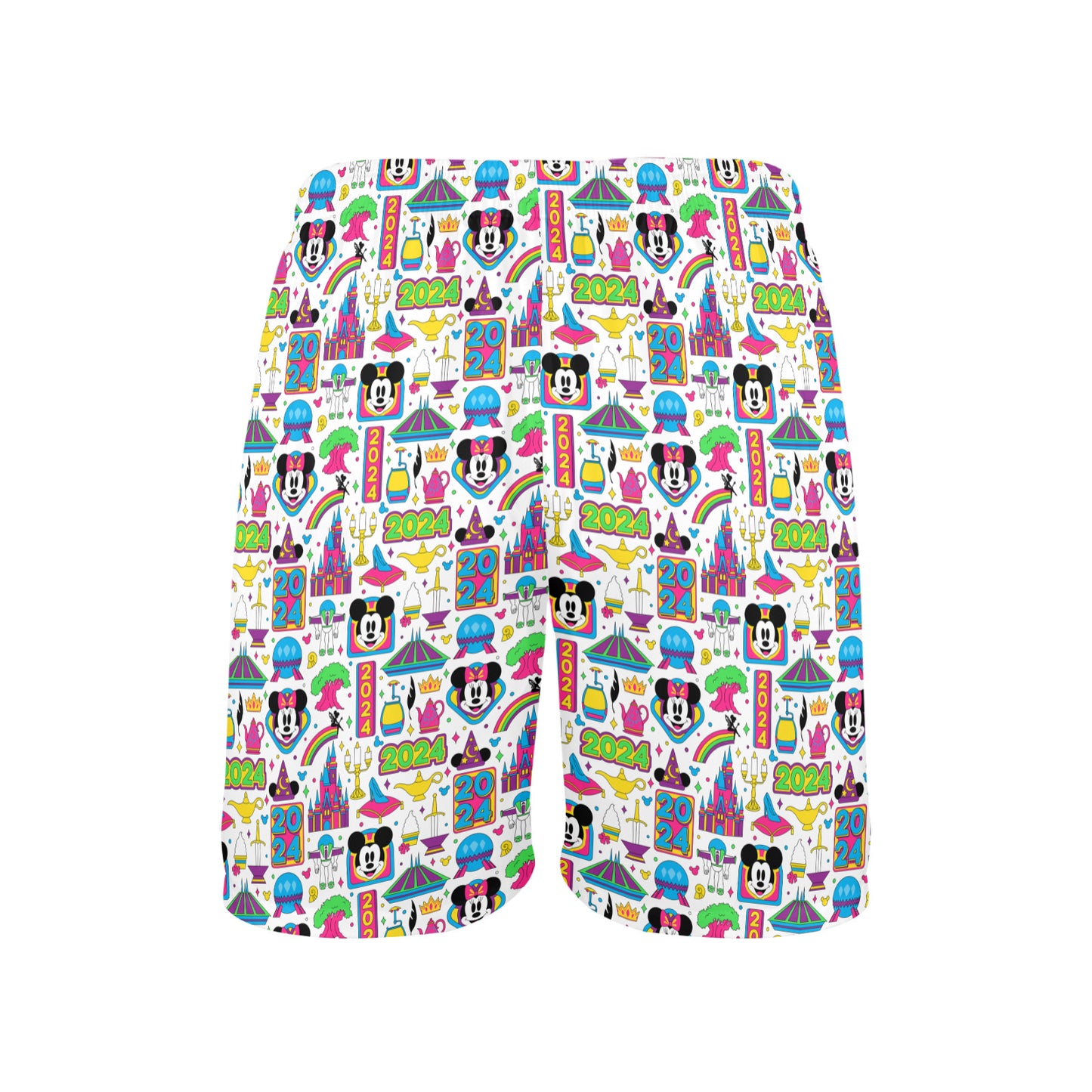 Disney 2024 Men's Swim Trunks Swimsuit