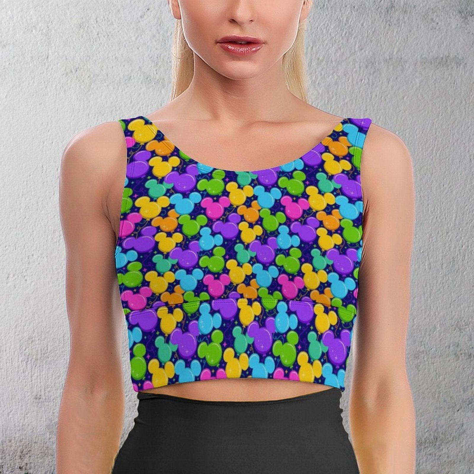Park Balloons Women's Crop Tank Top - Ambrie