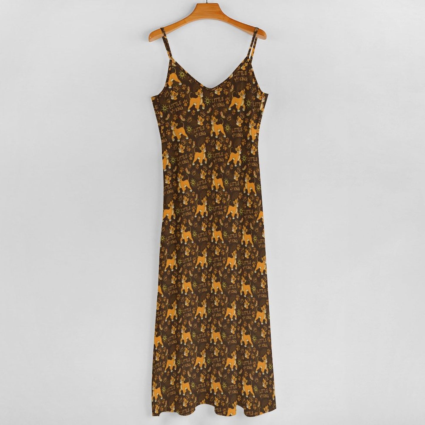 Disney Lion King Little King Women's Summer Slip Long Dress