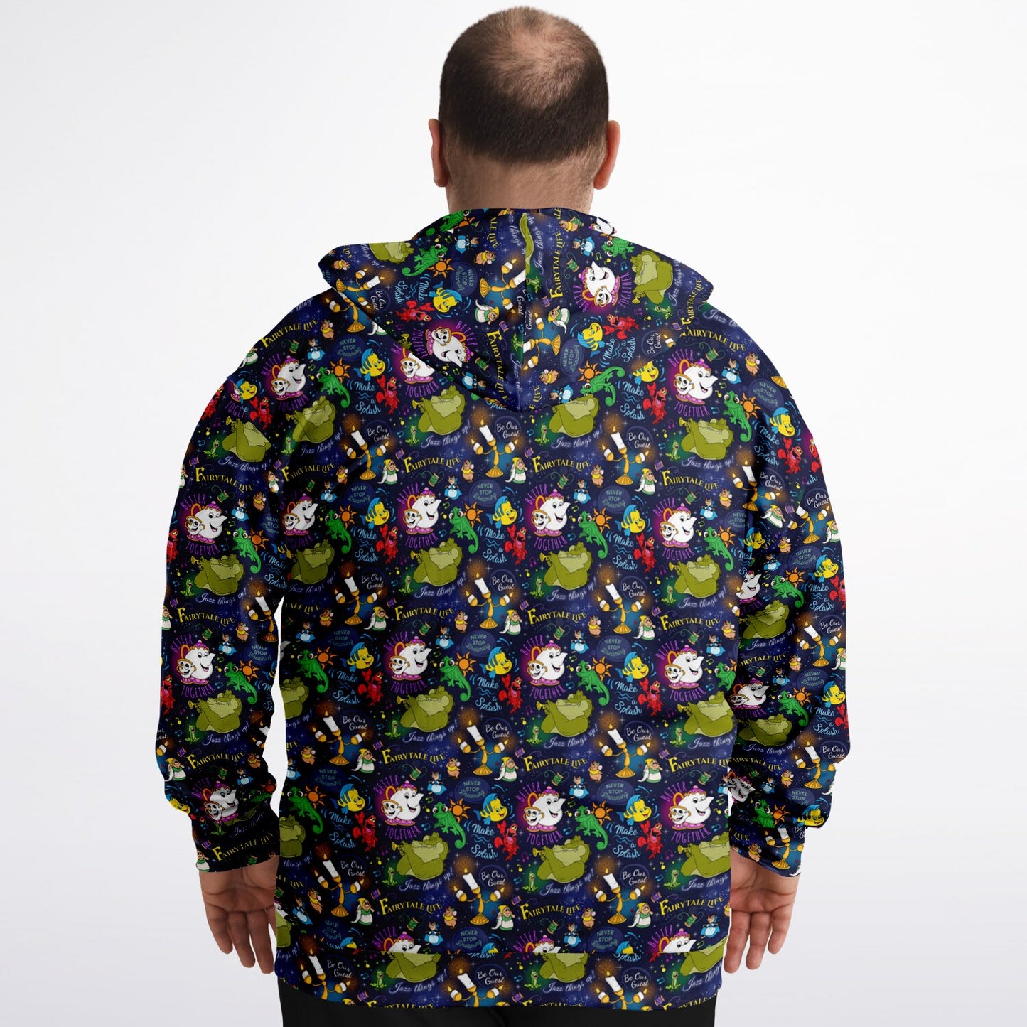 Sidekicks Plus-size Unisex Zip Hoodie