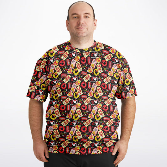 Minnie Tags Unisex Plus-size T-Shirt