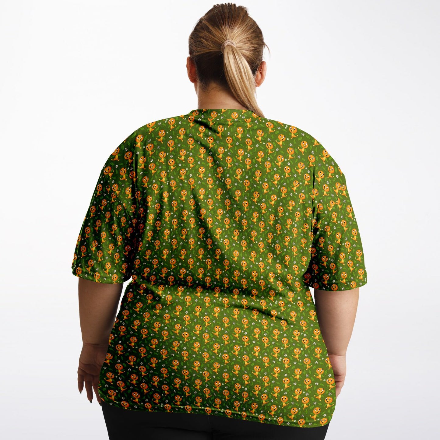 Orange Bird Unisex Plus-size T-Shirt