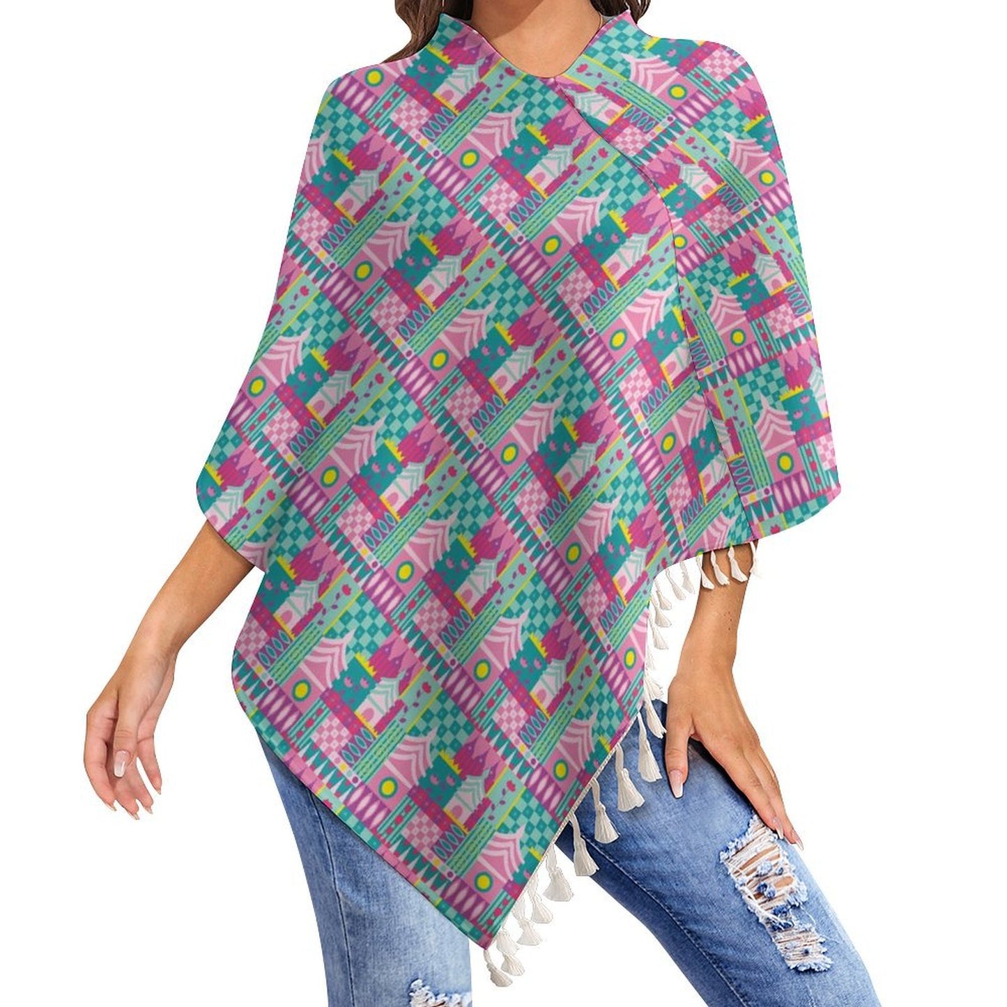 Small World Tassel Cape