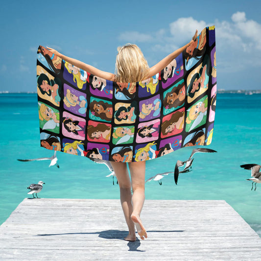 Princesses Beach Towel