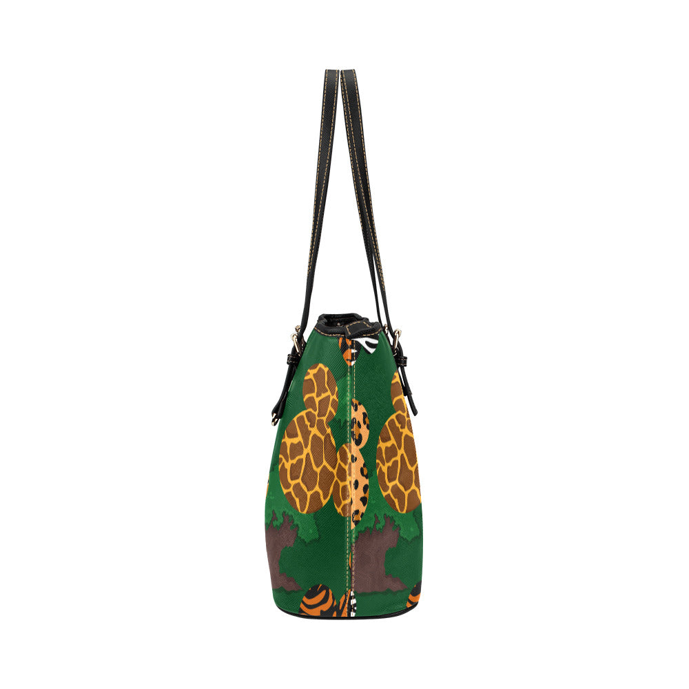 Disney Animal Prints Leather Tote Bag