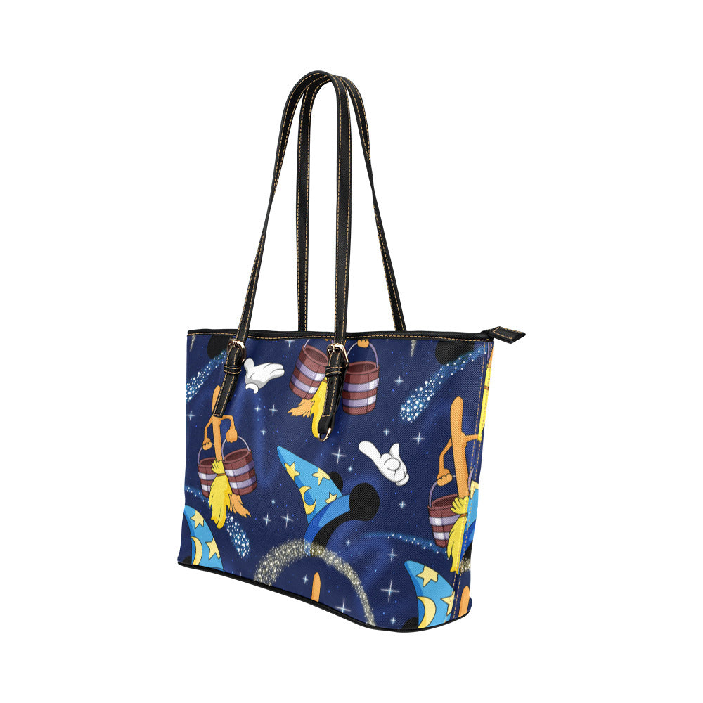 Sorcerer Leather Tote Bag