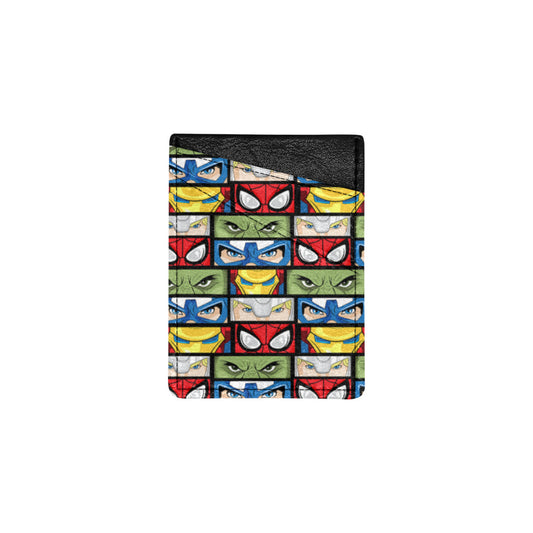 Super Heroes Eyes Cell Phone Card Holder