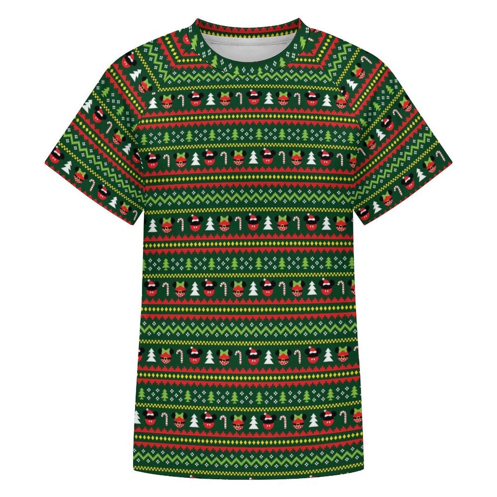 Women's All Over Print Raglan T-Shirt - Ambrie