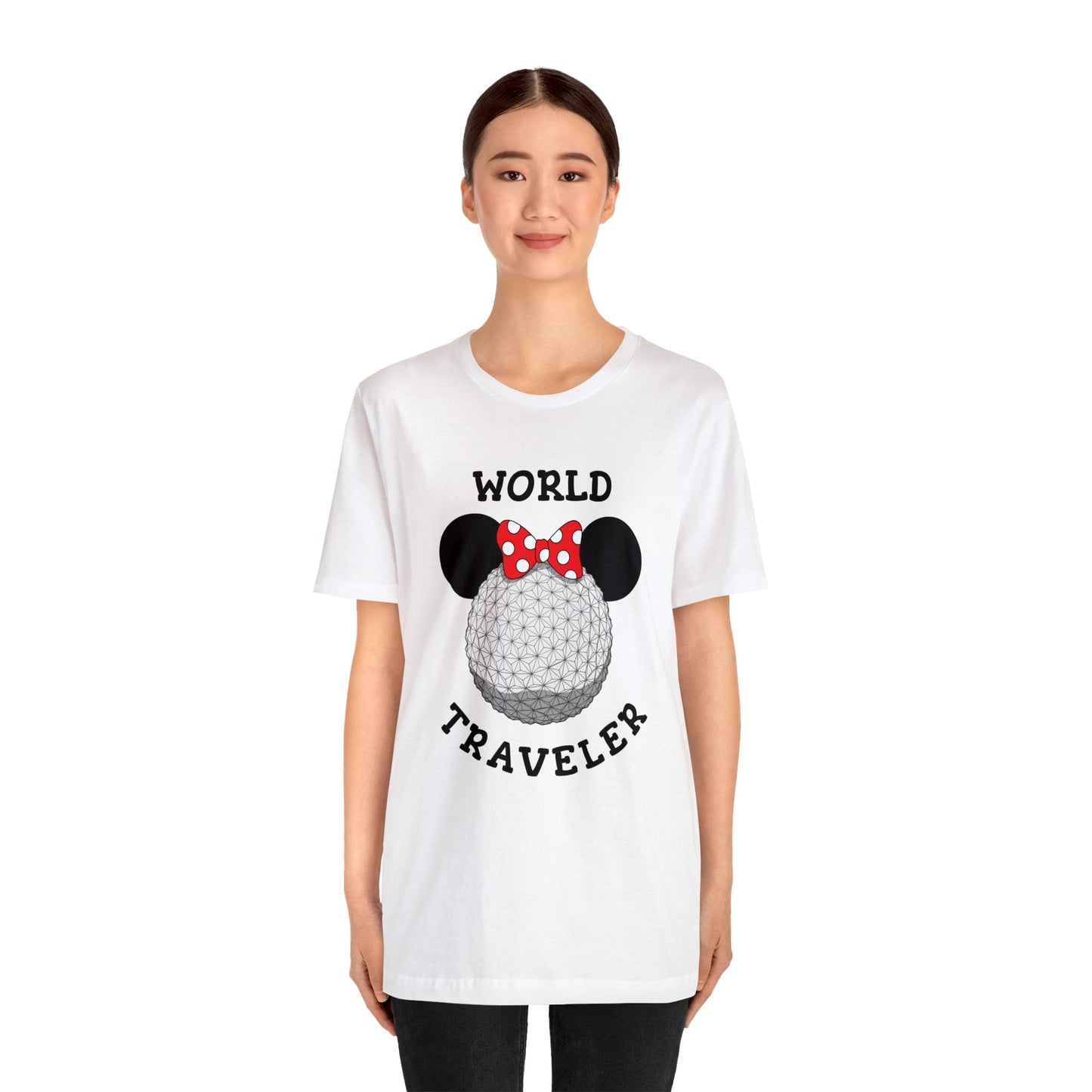 World Traveler Bow Unisex Graphic Tee