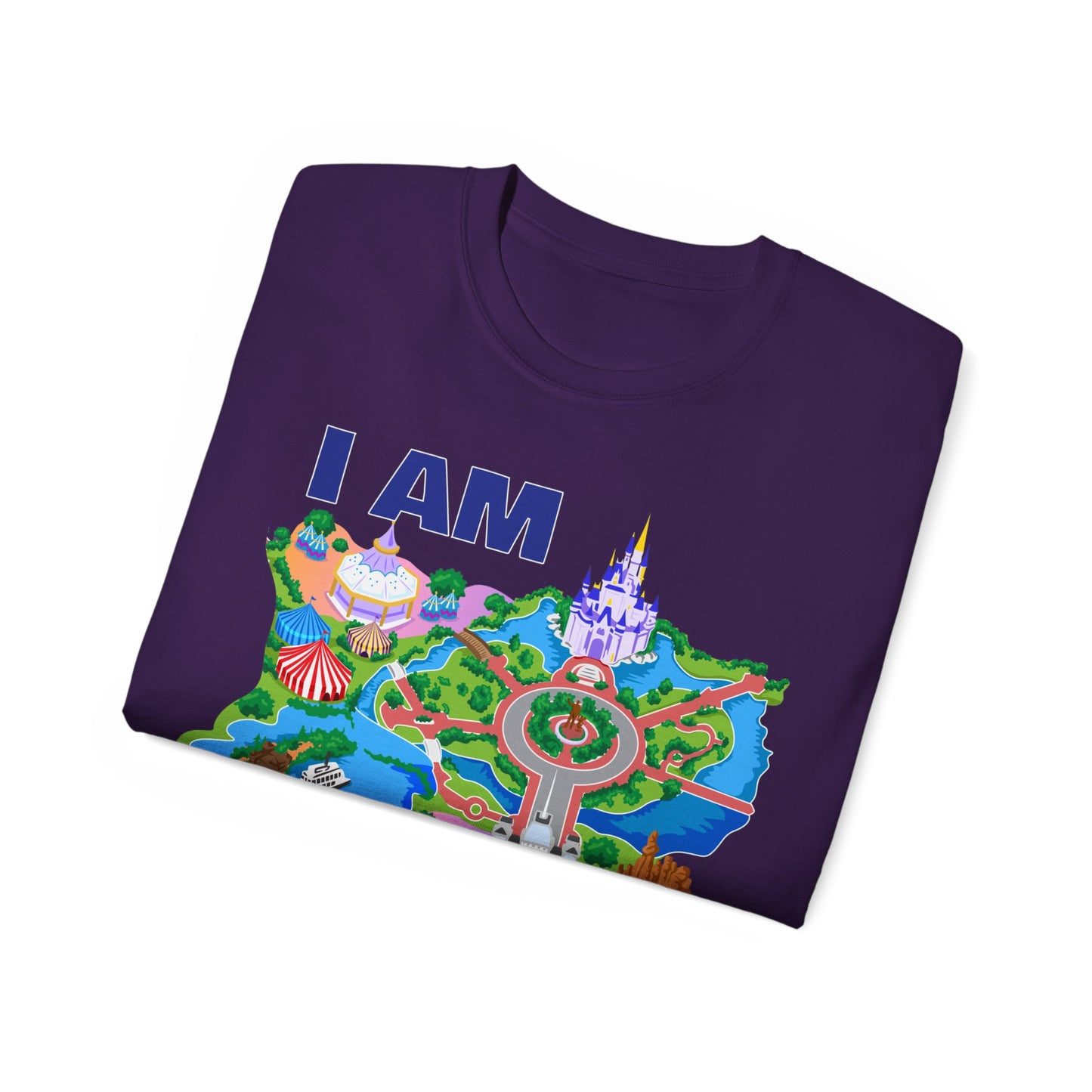 I Am The Map Unisex Graphic Tee