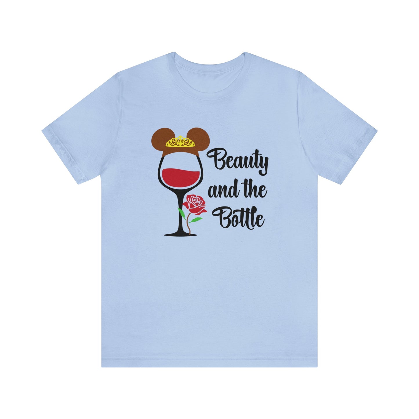 Beauty And The Bottle Unisex Graphic Tee